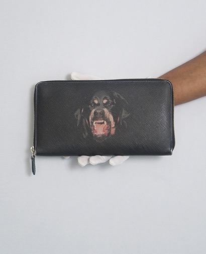 Givenchy Rottweiler Travel Wallet, front view